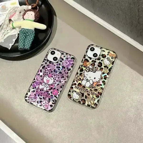 Sanrio Leopard Print Phone Case (For iPhones) - Bear Hugs