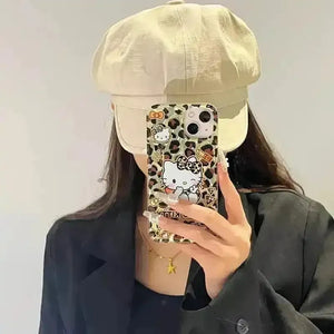 Sanrio Leopard Print Phone Case (For iPhones) - Bear Hugs
