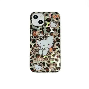Sanrio Leopard Print Phone Case (For iPhones) - Bear Hugs