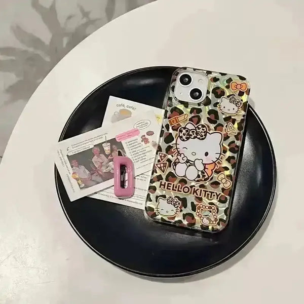 Sanrio Leopard Print Phone Case (For iPhones) - Bear Hugs