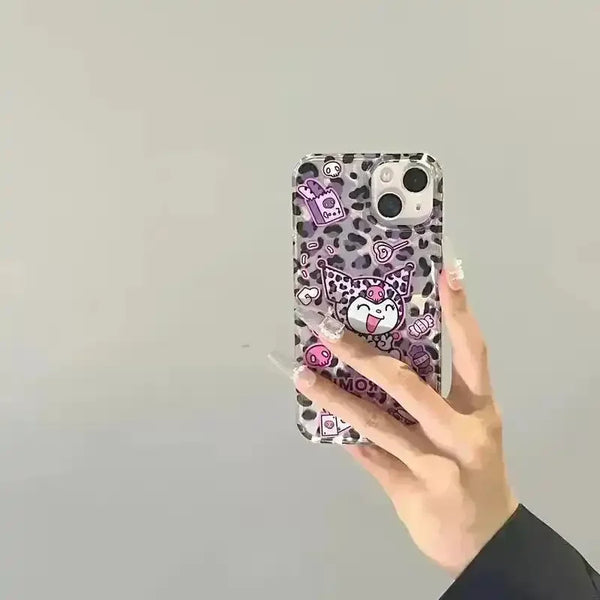 Sanrio Leopard Print Phone Case (For iPhones) - Bear Hugs