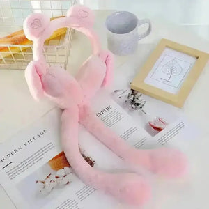 Sanrio Marvel Moving Bunny Ears Earmuffs - Bear Hugs