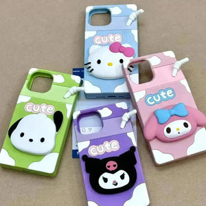 Sanrio Milk Box Case (For iPhones) - Bear Hugs