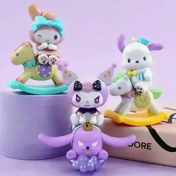 Sanrio Mini Horse Ride Mystery Box (6 pcs) - Bear Hugs