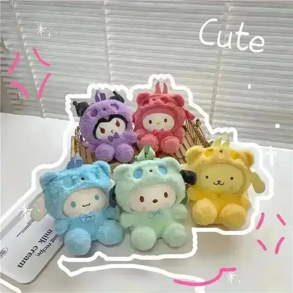 Sanrio Mini My Melody & Friends Plush Backpack - Bear Hugs