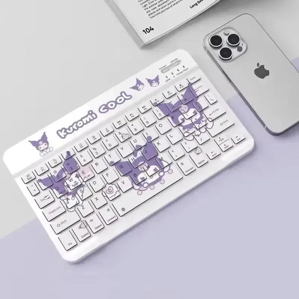 Sanrio Mini Silent Wireless Keyboard - Bear Hugs