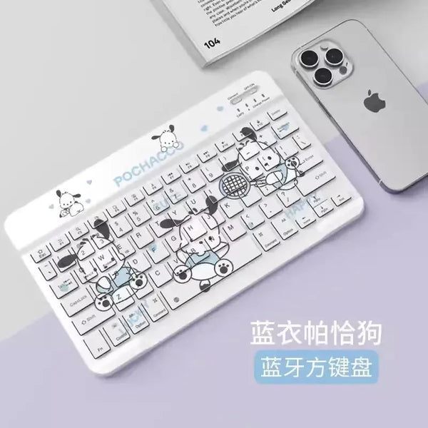 Sanrio Mini Silent Wireless Keyboard - Bear Hugs