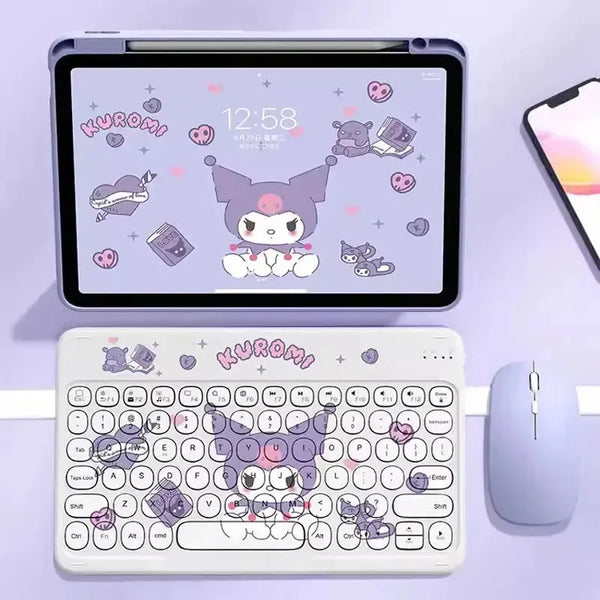 Sanrio Mini Silent Wireless Keyboard - Bear Hugs