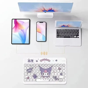 Sanrio Mini Silent Wireless Keyboard - Bear Hugs