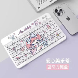 Sanrio Mini Silent Wireless Keyboard - Bear Hugs