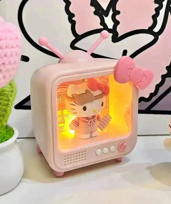 Sanrio Mini TV Night Lamp - Bear Hugs