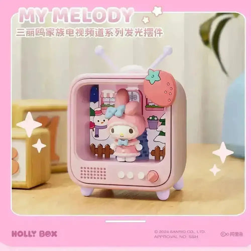 Sanrio Mini TV Night Lamp - Bear Hugs