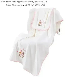 Sanrio My Melody Hand Towel Couple Set - Bear Hugs