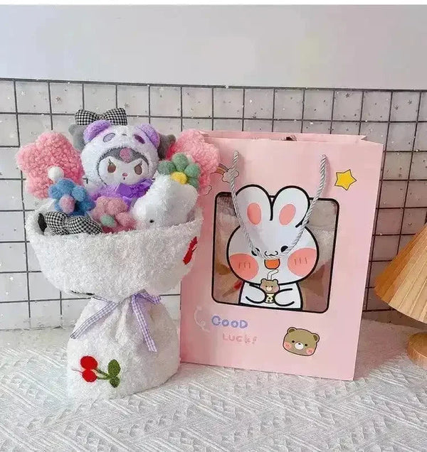 Sanrio My Melody Kuromi Hello Kitty Bouquet - Bear Hugs
