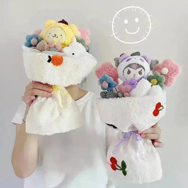Sanrio My Melody Kuromi Hello Kitty Bouquet - Bear Hugs