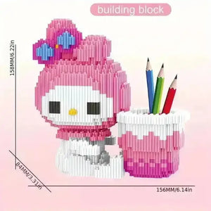 Sanrio Pencil Holder Building Blocks - Bear Hugs