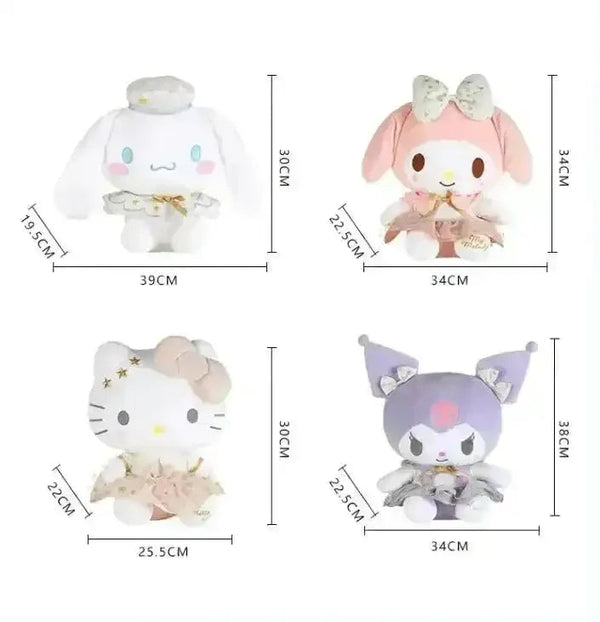 Sanrio Platinum Series Plushies - Bear Hugs