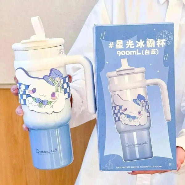 Sanrio Premium Insulated Gradient Tumbler (900 ml) - Bear Hugs