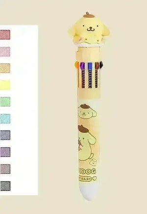 Sanrio Press Ten Color Ballpoint Pen - Bear Hugs