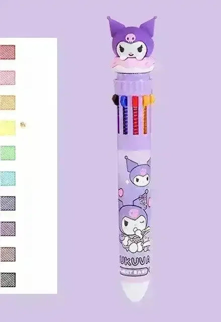 Sanrio Press Ten Color Ballpoint Pen - Bear Hugs