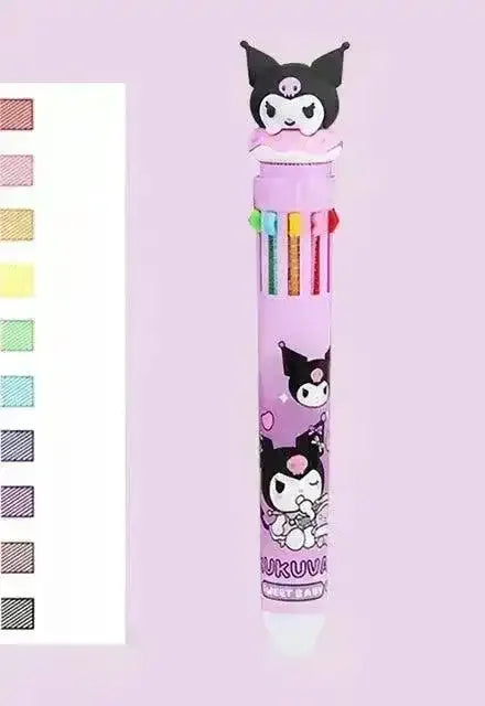 Sanrio Press Ten Color Ballpoint Pen - Bear Hugs