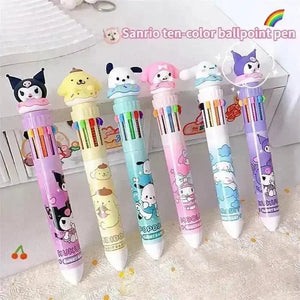 Sanrio Press Ten Color Ballpoint Pen - Bear Hugs