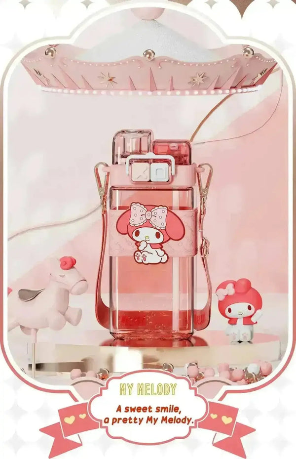 Sanrio Punk Series Tritan Water Sipper (520 ml) - Bear Hugs