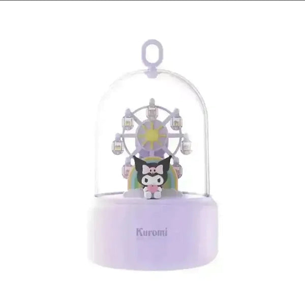 Sanrio Rotating Ferris Wheel Musical Night Lamp - Bear Hugs