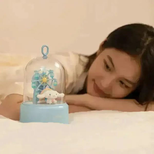 Sanrio Rotating Ferris Wheel Musical Night Lamp - Bear Hugs