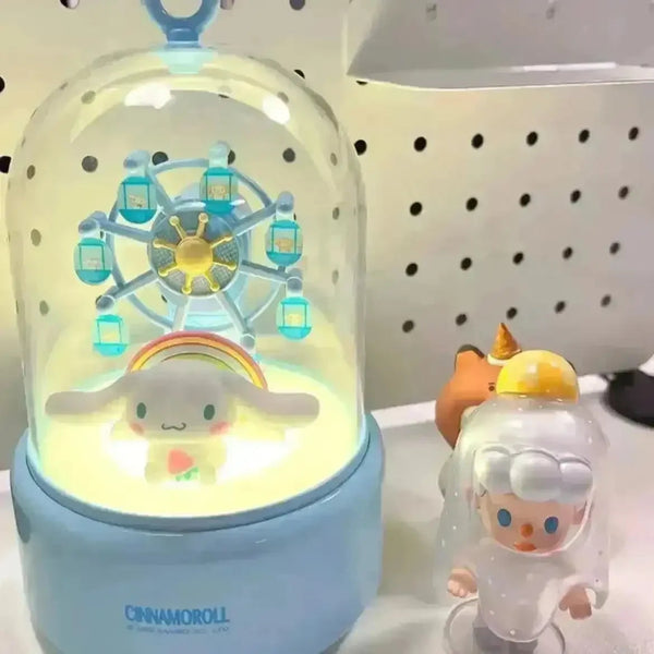 Sanrio Rotating Ferris Wheel Musical Night Lamp - Bear Hugs