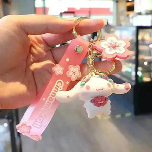 Sanrio Sakura Figurine Keychain - Bear Hugs