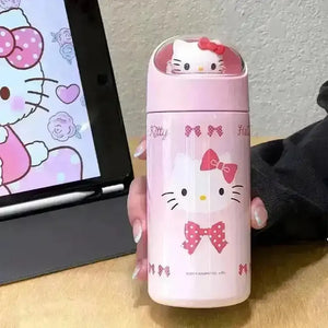 Sanrio Shiny Steel Sleek Bottle (500 ml) - Bear Hugs