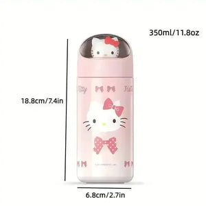 Sanrio Shiny Steel Sleek Bottle (500 ml) - Bear Hugs