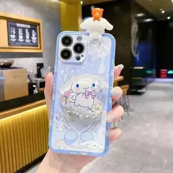 Sanrio Silicon Strap Case (For iPhones) - Bear Hugs