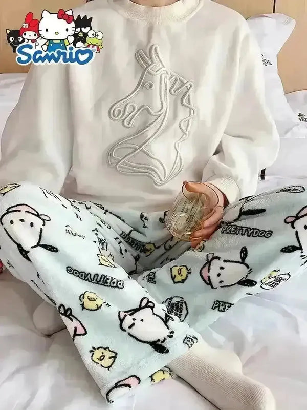 Sanrio Soft Flannel Pajamas - Bear Hugs
