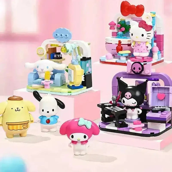 Sanrio Stay at Home Series Building Blocks - Bear Hugs