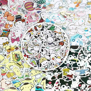 Sanrio Sticker Box (60 Pcs) - Bear Hugs