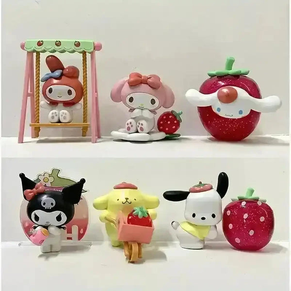 Sanrio Strawberry Garden Series Mystery Box (6 pcs) - Bear Hugs
