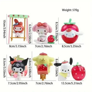 Sanrio Strawberry Garden Series Mystery Box (6 pcs) - Bear Hugs