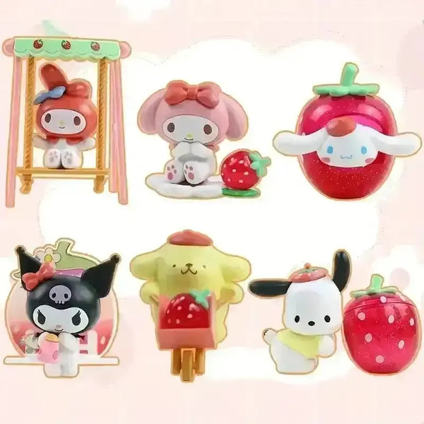 Sanrio Strawberry Garden Series Mystery Box (6 pcs) - Bear Hugs