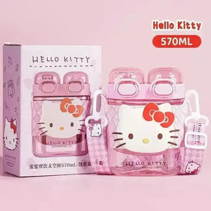 Sanrio Sweet Series Double Drinking Water Bottle (570 ml) - Bear Hugs