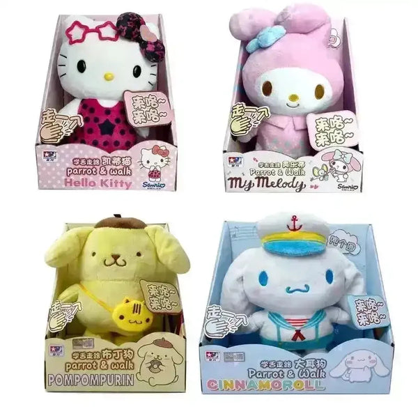 Sanrio Talking & Walking Parrot Plush Toys - Bear Hugs