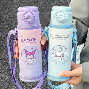 Sanrio Tall Cover Bottle (500 ml) - Bear Hugs