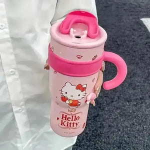 Sanrio Thermos Straw Cup (700 & 1200 ml) - Bear Hugs