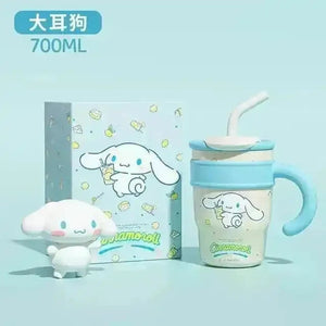 Sanrio Thermos Straw Cup (700 & 1200 ml) - Bear Hugs