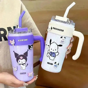 Sanrio Thermos Straw Cup (860 ml) - Bear Hugs