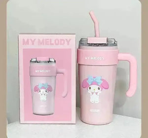 Sanrio Thermos Straw Cup (860 ml) - Bear Hugs