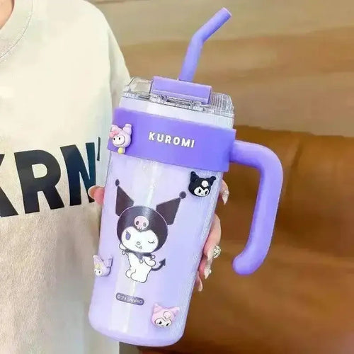 Sanrio Thermos Straw Cup (860 ml) - Bear Hugs