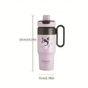 Sanrio Thumb Lock Tumbler Bottle (600 ml) - Bear Hugs