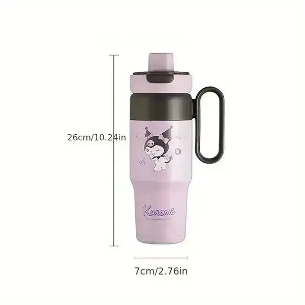 Sanrio Thumb Lock Tumbler Bottle (600 ml) - Bear Hugs